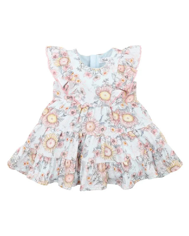 Bebe - Abby Print Tiered Dress