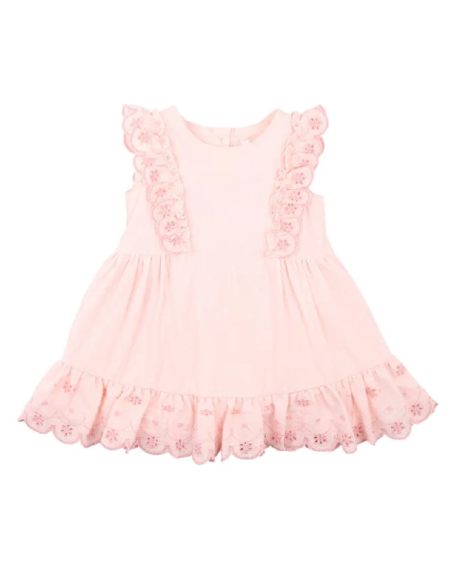 Bebe - Tillie Broidery Baby Dress