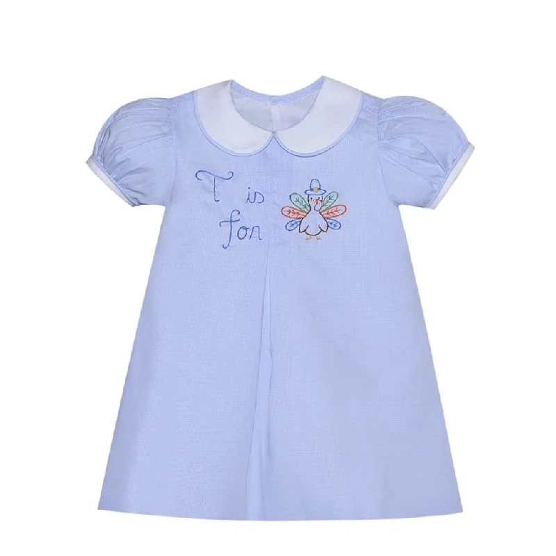 Blue Turkey Dress