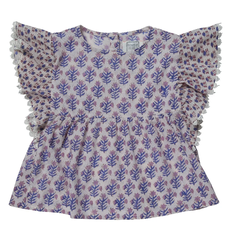 Blouse Girl Daphne Rosee/Lila - قميص