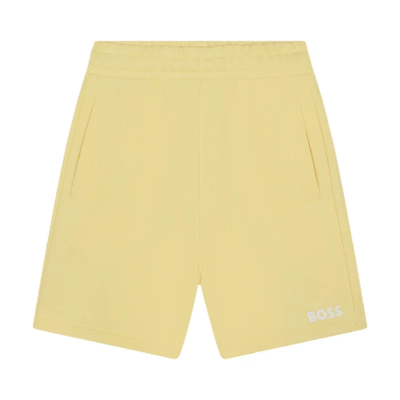 Boss - Lemon jersey shorts, last pair, 5yrs