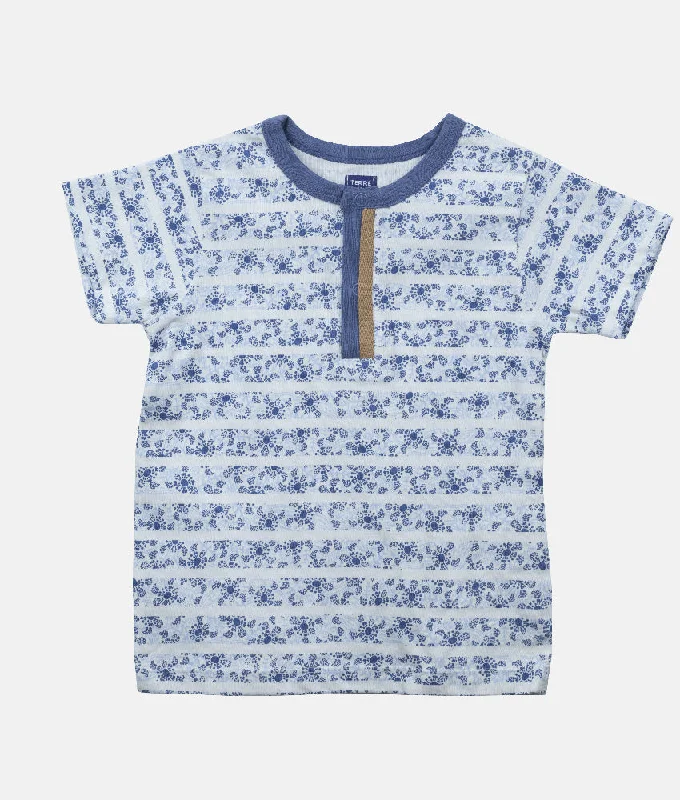 Boys Crewneck T-Shirt - Yale Blue