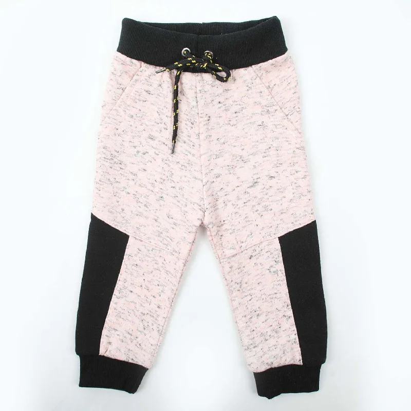 Boys Fleece Trouser - Peach