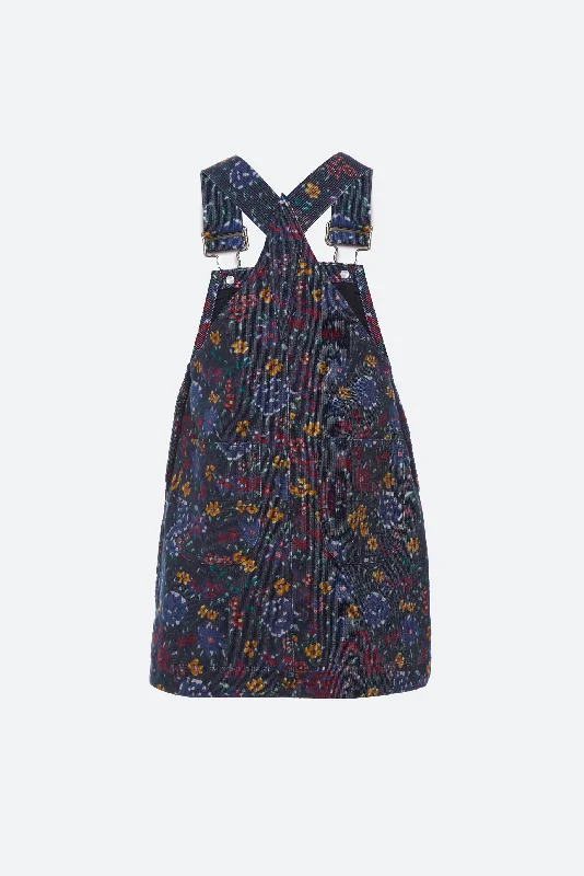 Constance Corduroy Print Overalls