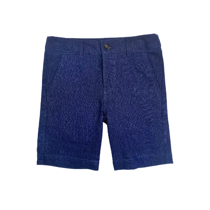 Dark Navy Trouser Short