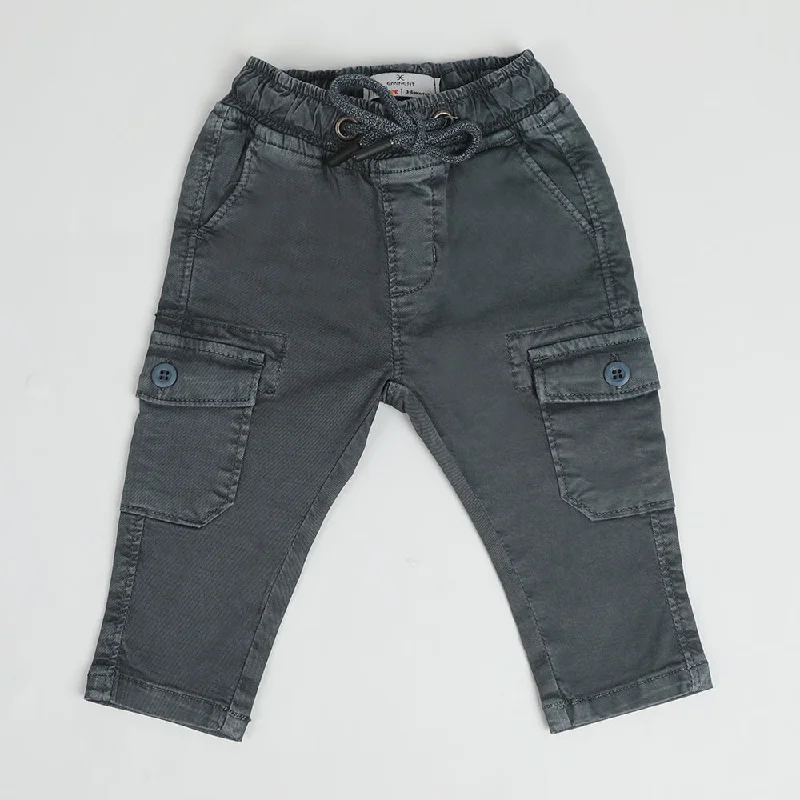 Eminent Newborn Boys Pant - Charcoal