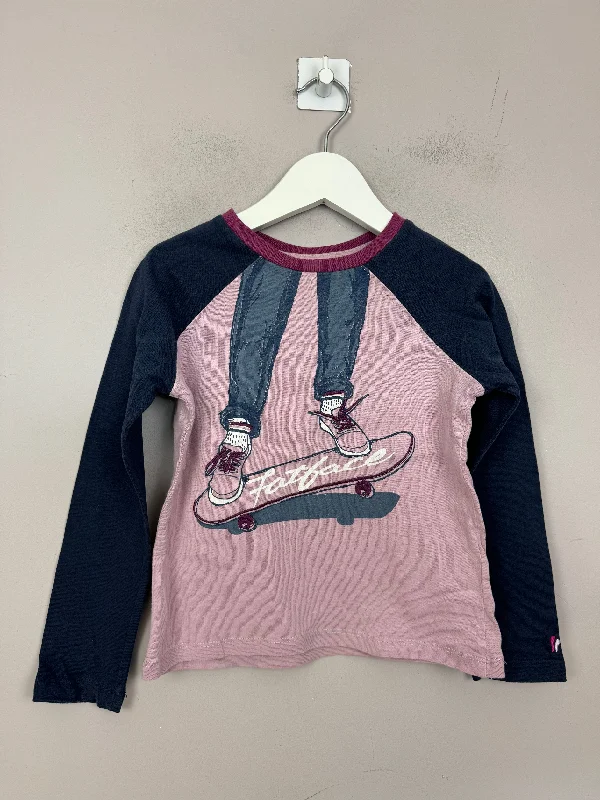 Fat Face skater raglan t-shirt 4-5y