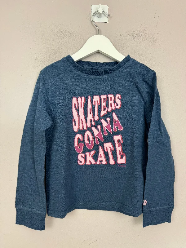 Fat Face skaters long sleeve t-shirt 4-5y