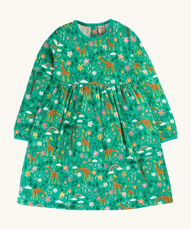 Frugi Dani Dress - A Tower Of Giraffes