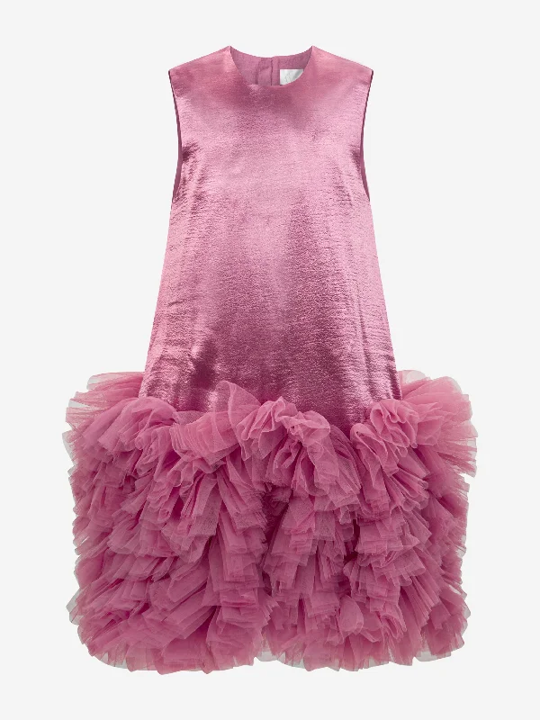 Maison Ava Girls Occasion Dress in Pink