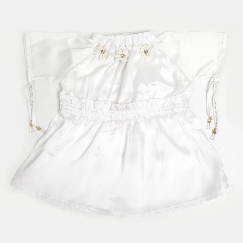 Girls Western Top - White