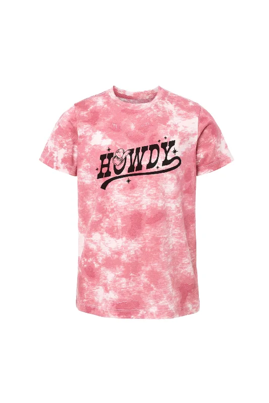 Howdy Western Tie dye T-shirt, Boys