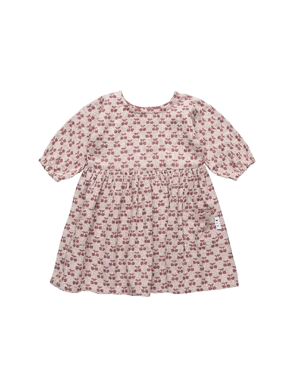 Huxbaby Very Cherry Reversible Dress