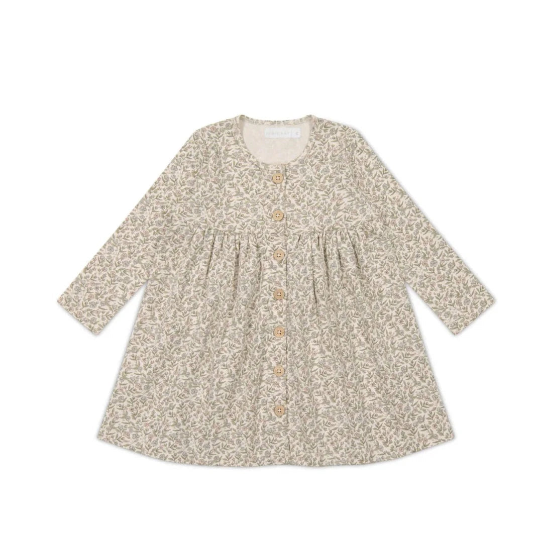 Jamie Kay Poppy Dress - Ariella Eggnog - Organic Cotton