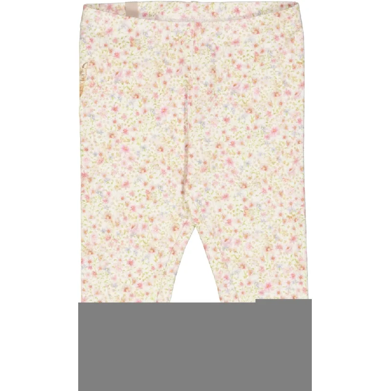 Jersey Leggings - watercolor flowers