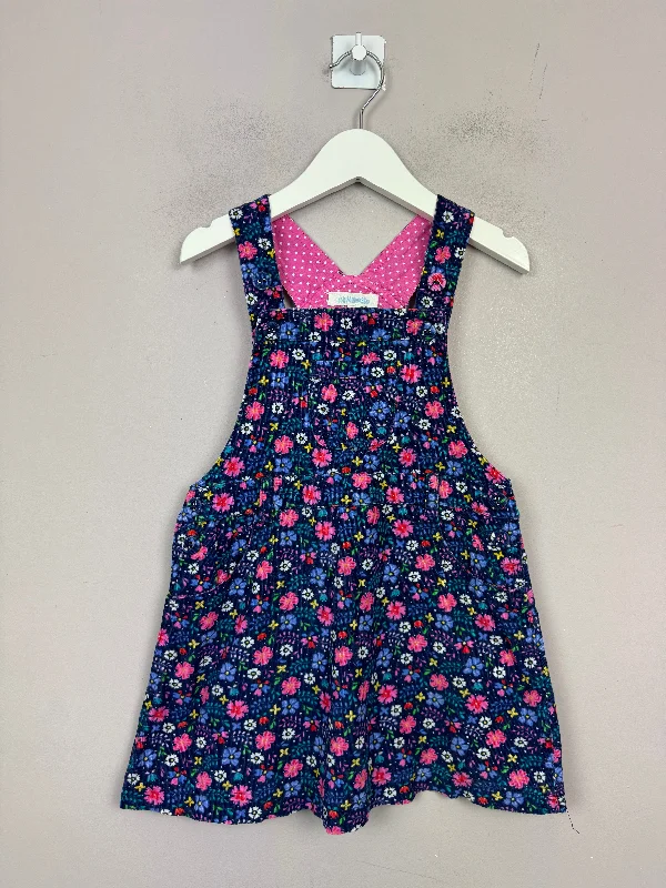 Jojo Maman Bebe Floral Cord Dress 3-4y