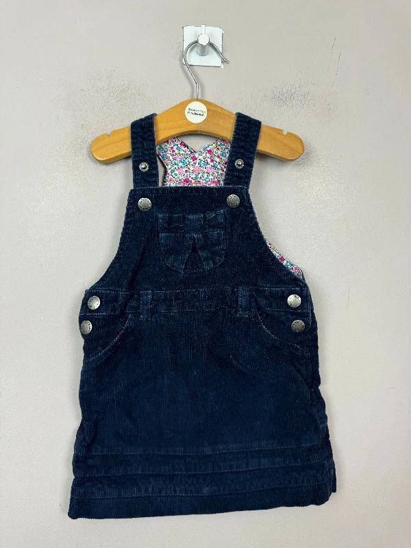 Jojo Maman Bebe Navy Cord Dress 12-18m