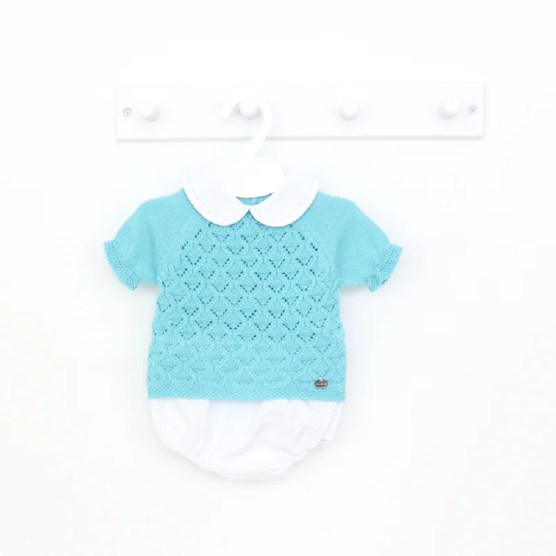 Juliana Turquoise Top & Jam Pants