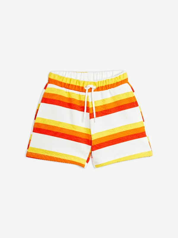 Mini Rodini Kids Striped Shorts in Multicolour