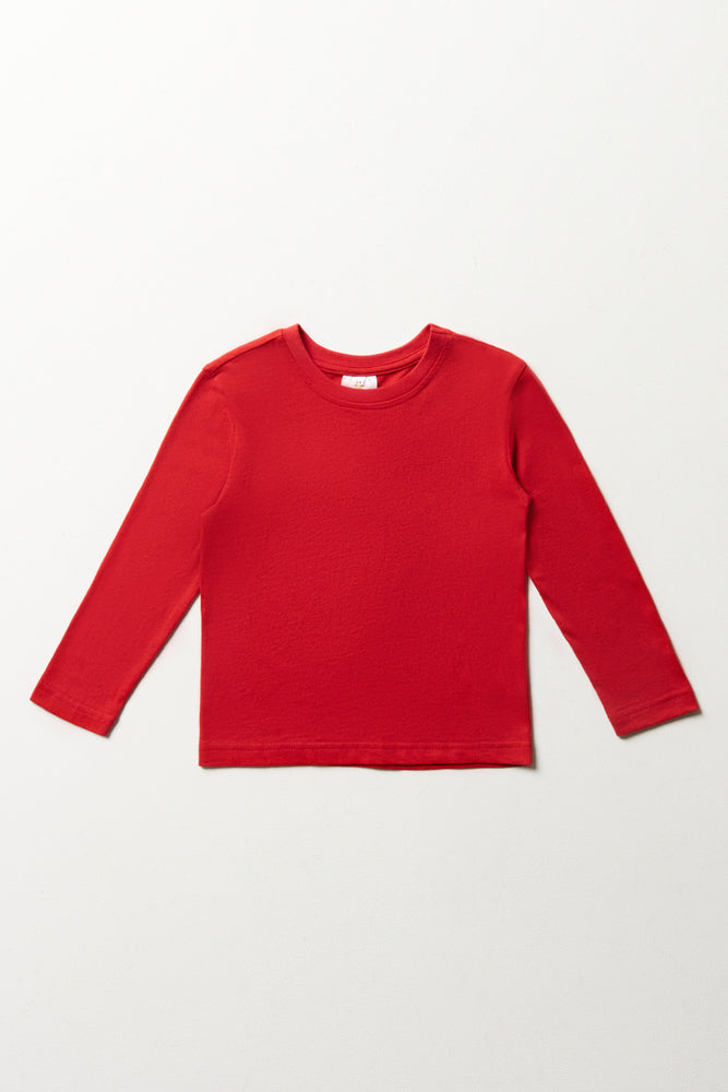 Long Sleeve T-Shirt Red