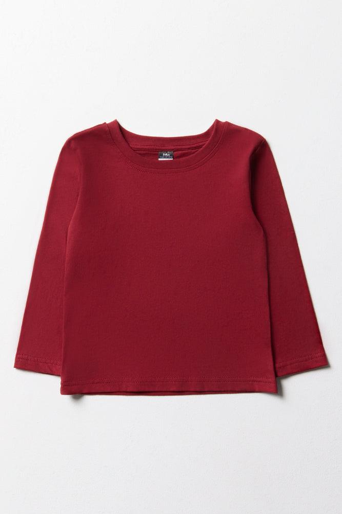 Long Sleeve T-Shirt Red