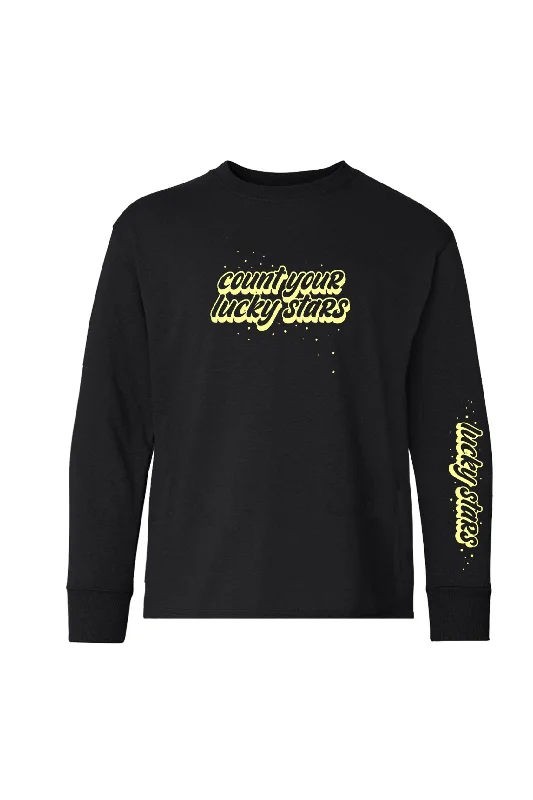 Lucky Stars Long Sleeve Tee, Boys