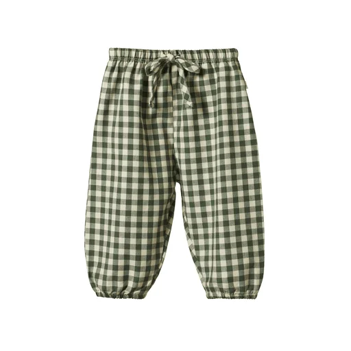 NATURE BABY SUNNY PANTS THYME CHECK