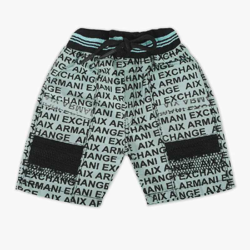 Newborn Boys Short - Black