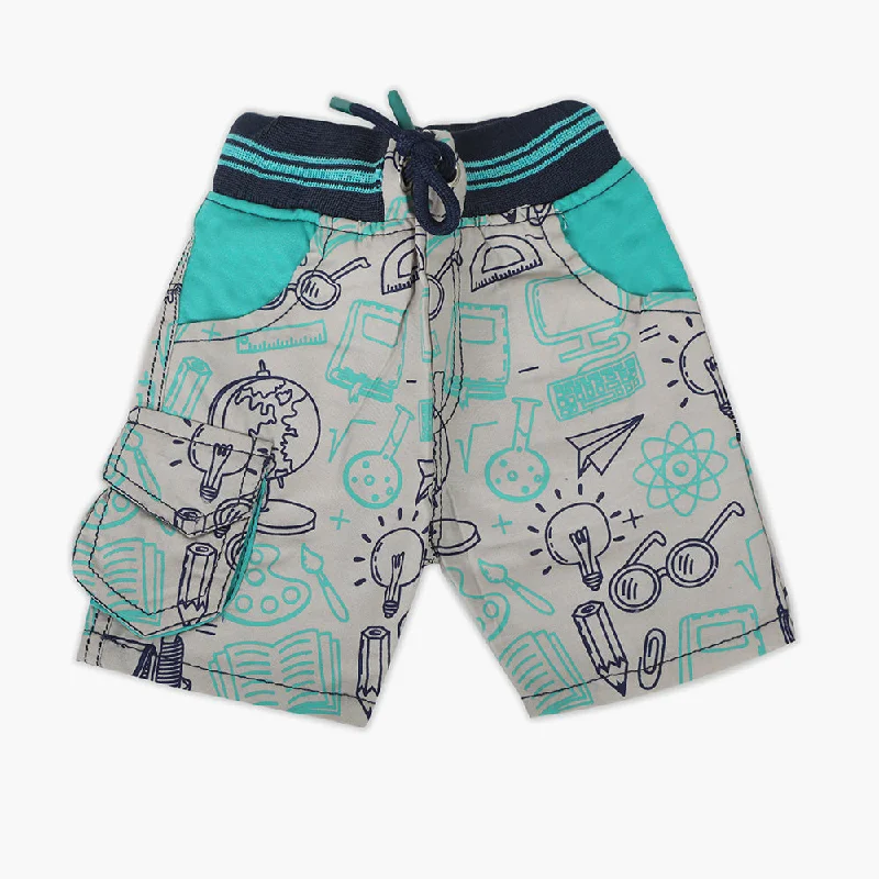 Newborn Boys Short - Sea Green