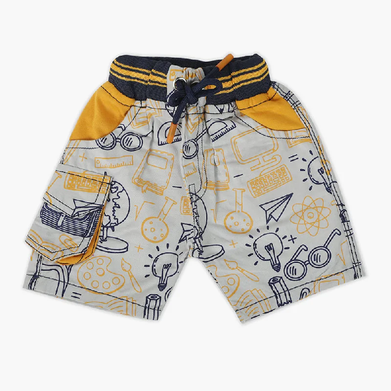 Newborn Boys Short - Yellow