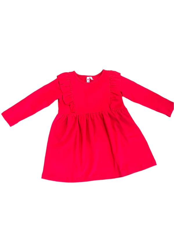 Red Ruffle Dress