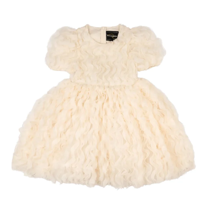 Rock Your Baby - Cream Ruffle Tulle Party Dress