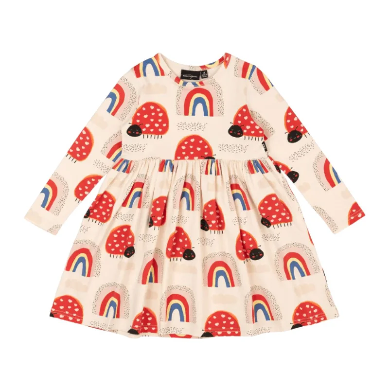 Rock Your Baby - Love Bug Rainbow Dress