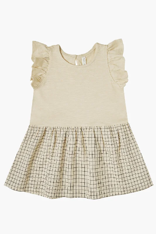 Rylee + Cru Grid Coury Baby Girls Dress