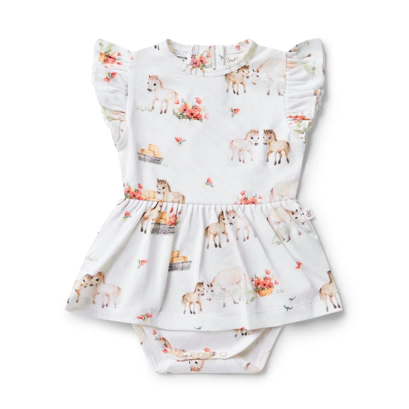 Snuggle Hunny - Organic Dress - Pony Pals