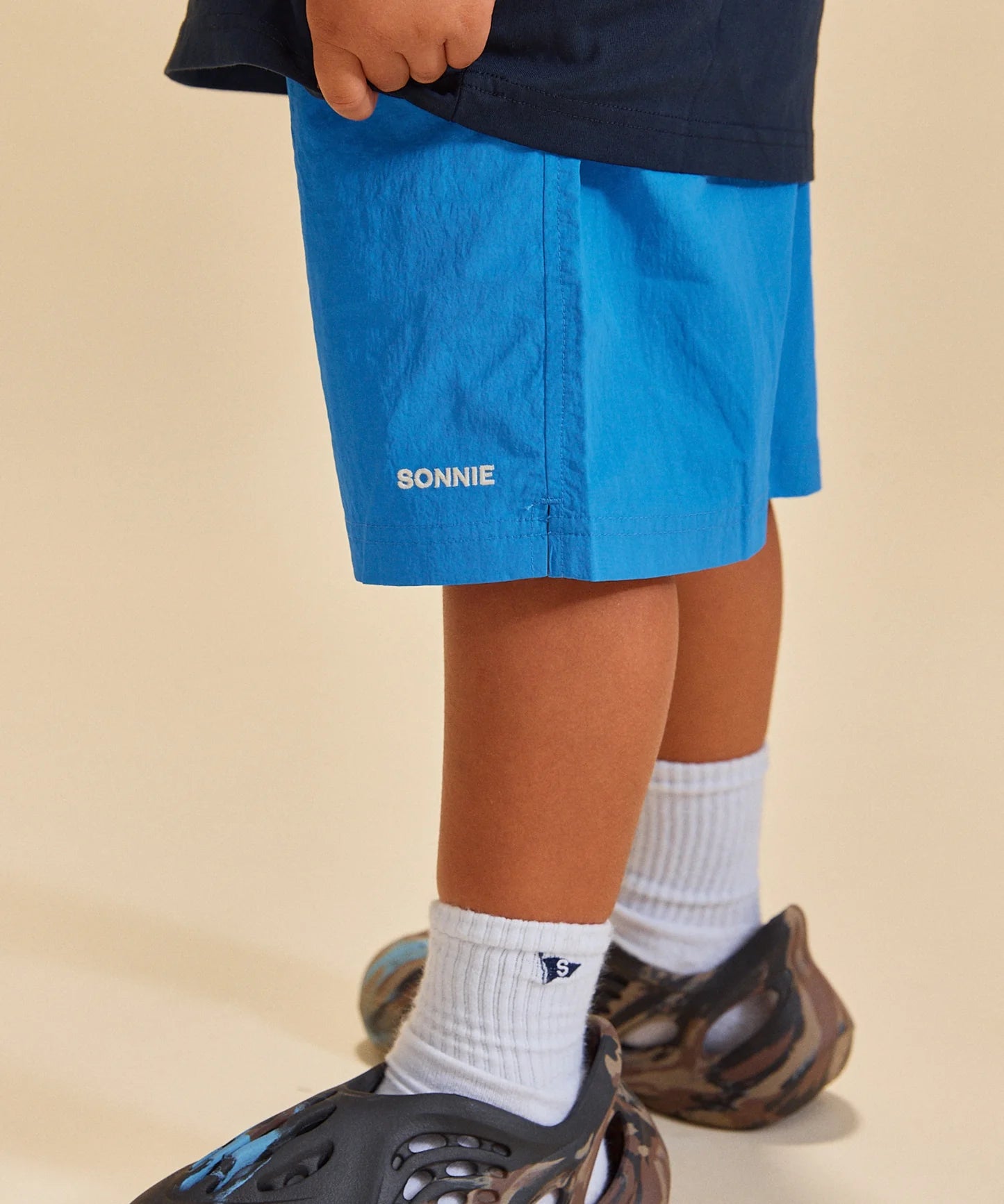 SONNIE - NYLON SPORTS SHORTS BLUE BLUE