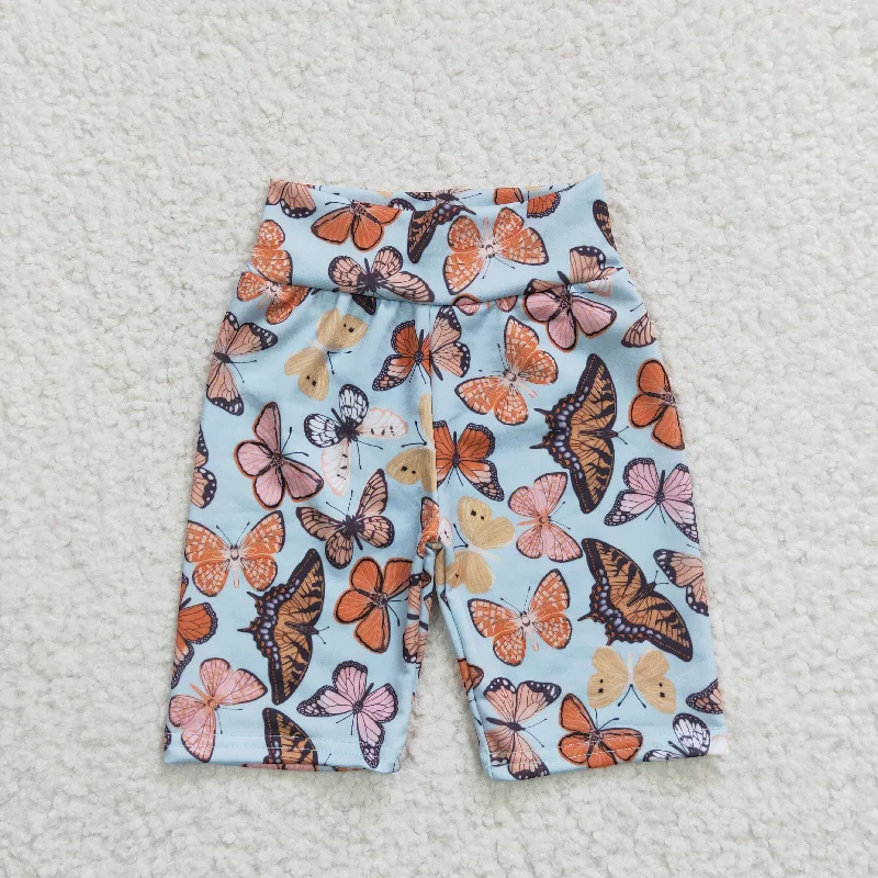 SS0031 Baby Girl Butterfly Biking Summer Shorts