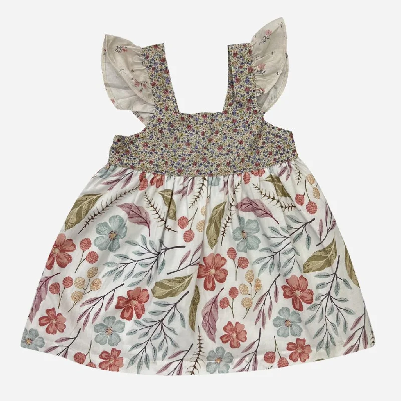 Love Henry Baby Girls Hattie Dress (Fairyfloss Sunset)