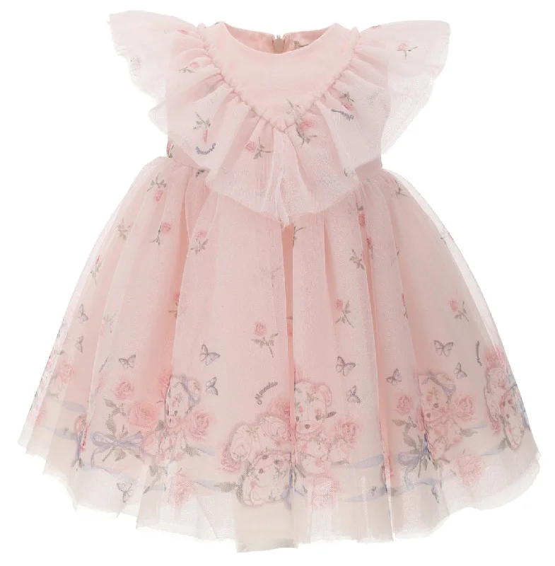 Monnalisa Toddler Birthday Party  Dress