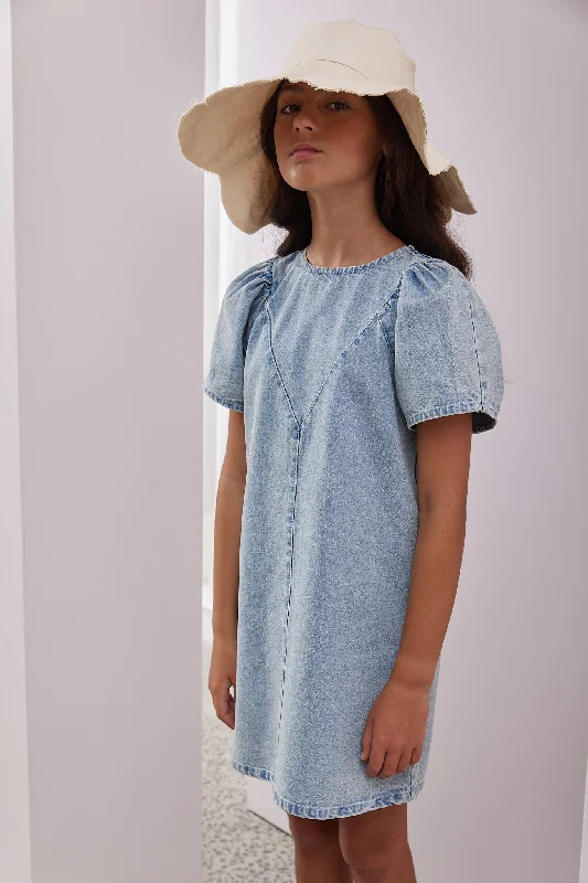 Steph Denim T-shirt Dress